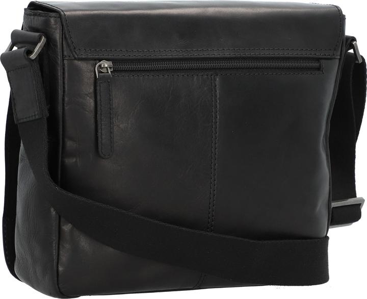 Produktbild Greenburry Pure Black Umhängetasche Leder 26 cm