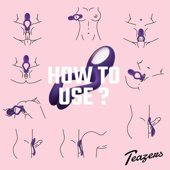 Productafbeelding Teazers Paarvibrator