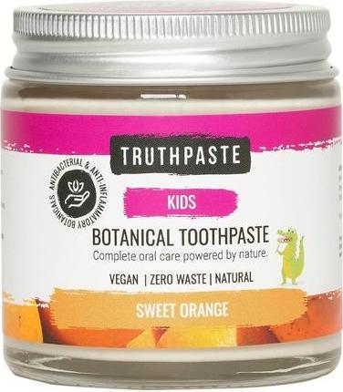 Produktbild Truthpaste Kid's Children's Natural Zero Waste Toothpaste Sweet Orange 100ml (100 ml)