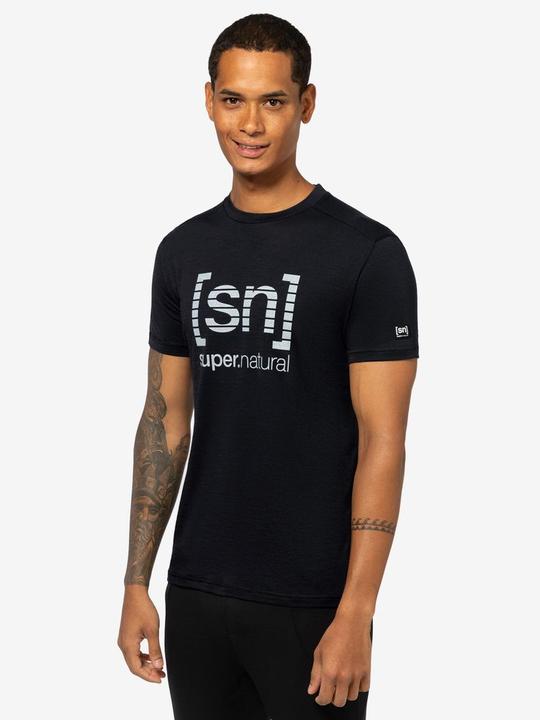 Actual product image Super Natural Grid Logo Tee (L)