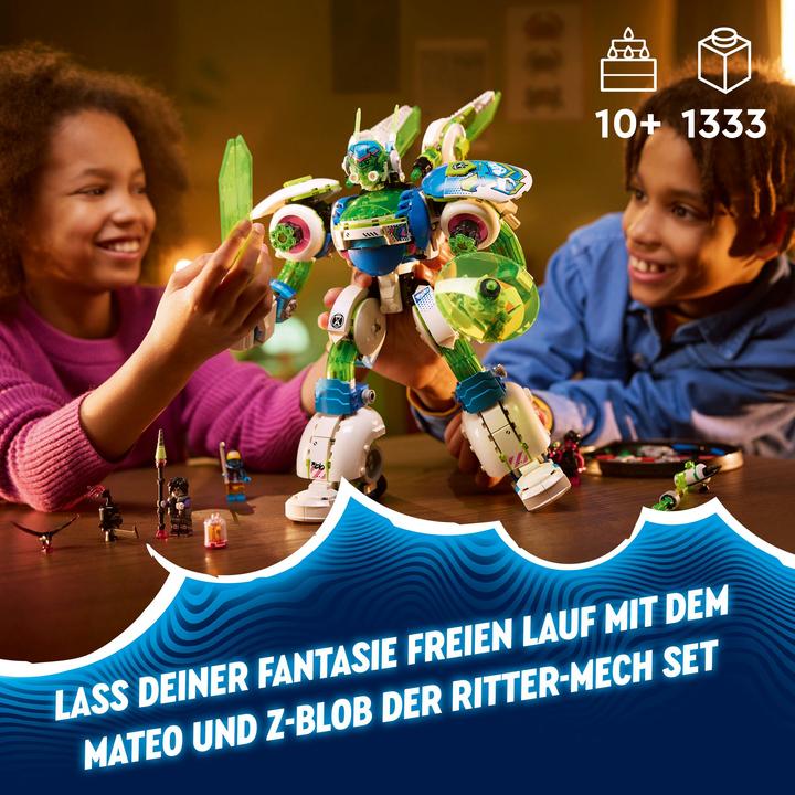Produktbild LEGO Mateo und Z-Blob der Ritter-Mech (71485, LEGO Dreamzzz)
