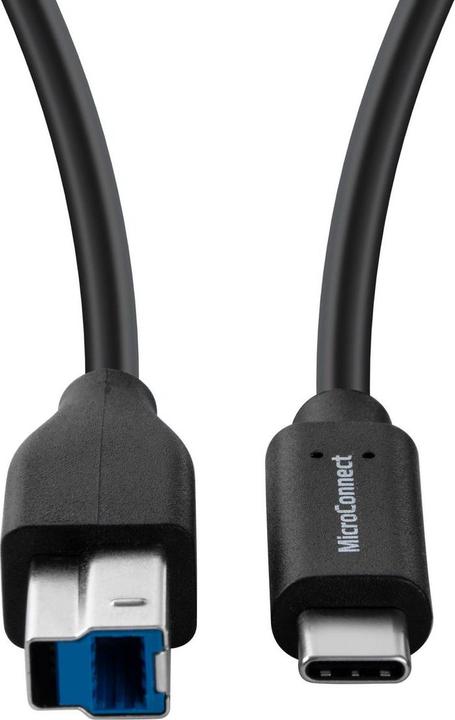 Produktbild MicroConnect USB Typ C – USB B (5 m, USB 3.2 Gen 1, 4.50 W)