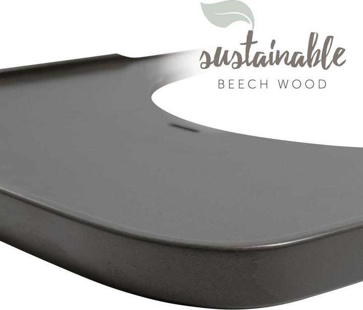 Produktbild Hauck Alpha Wooden Tray Charcoal