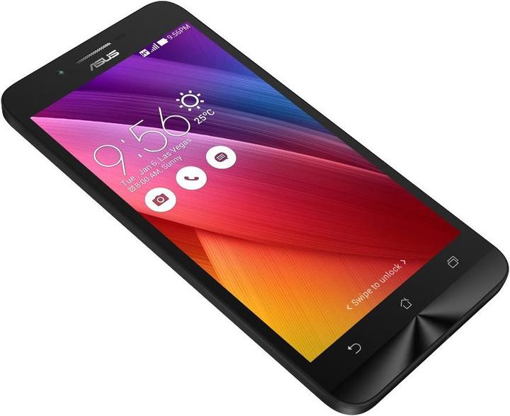 Produktbild ASUS ZenFone Go ZC500TG (16 GB, Black, 5", Hybrid Dual SIM, 8 Mpx, 4G)