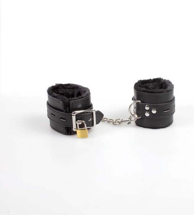Actual product image Secret play Secretlay Black Bondage Handcuffs? Bdsm Collection