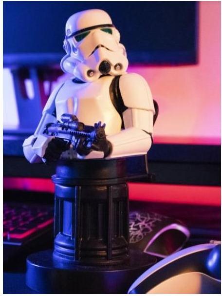 Image du produit Exquisite Gaming Stormtrooper 2021 - Cable Guy (Xbox Series X, iOS, Xbox One S, PS4, Android, Xbox Series S)
