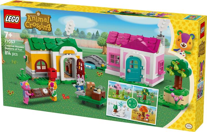 Produktbild LEGO Kreative Häuser: Jahreszeiten voller Spass (77057, LEGO Animal Crossing)