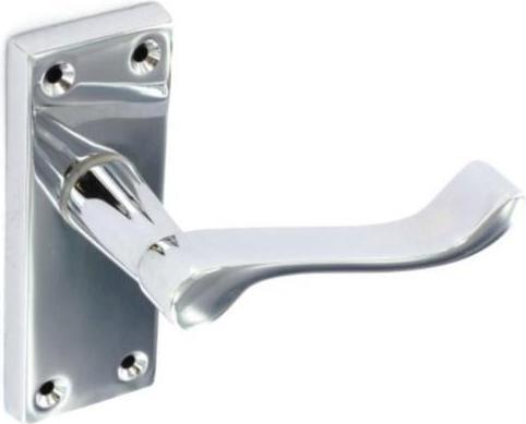 Securit Locking handles Scroll chrome 2-pack (Door handle)