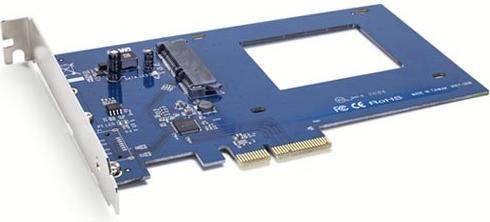 Actual product image OWC Accelsior S Interface Card/Adapter Built-in SATA
