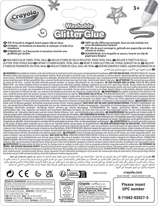 Actual product image Crayola Glitter glue (136 g)