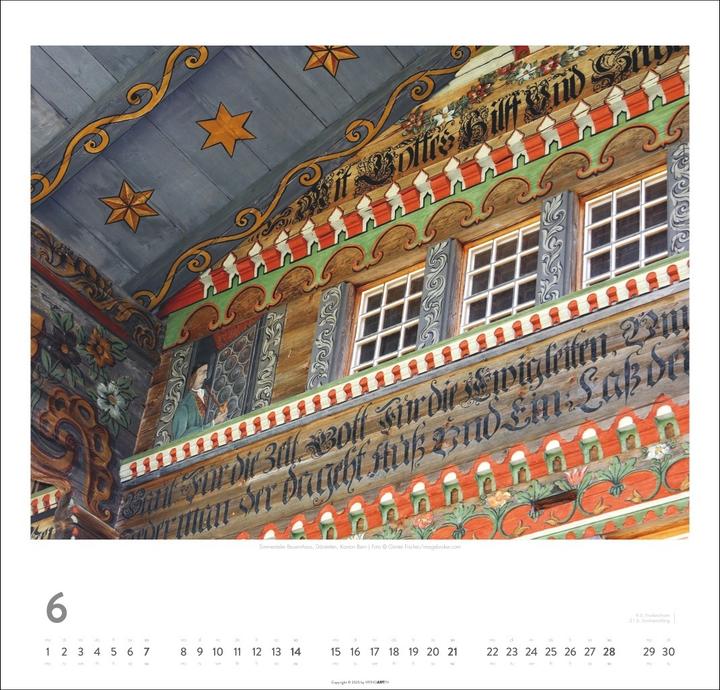 Produktbild Schweiz Kalender 2026 - Schönste Landschaften und Ansichten (48 x 46 cm, Deutsch)