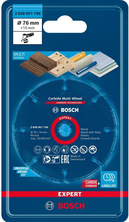 Productafbeelding Bosch Professional Zubehör Expert carbide multischijf