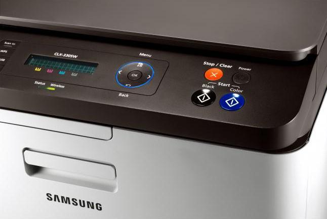 Produktbild Samsung CLX-3305W Farblaser/Scanner/Kopierer, WLAN (Laser, Farbe)