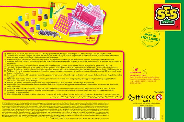 Actual product image Ses decorate nails