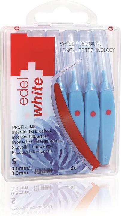 Edel + White Interdentalbürsten S 0.6mm 6 Stk. (6 x, 0.60 mm)