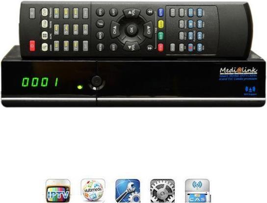 Produktbild Medialink Smart Home ML1150S (DVB-S2, IPTV (ready))