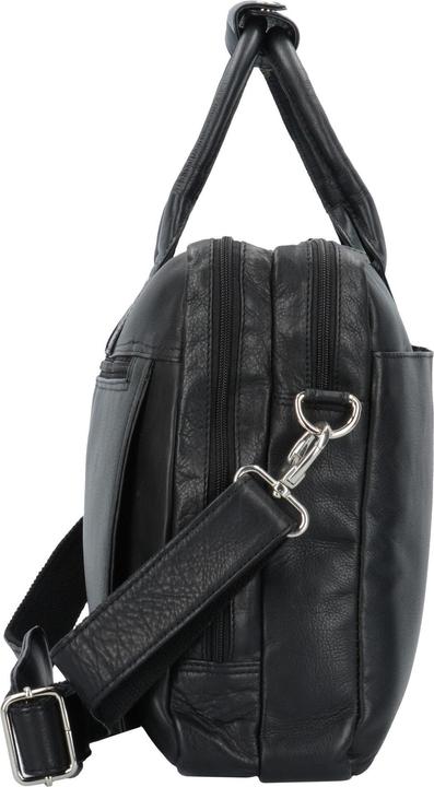 Image du produit Dermata Porte-documents en cuir 39 cm Compartiment pour ordinateur portable