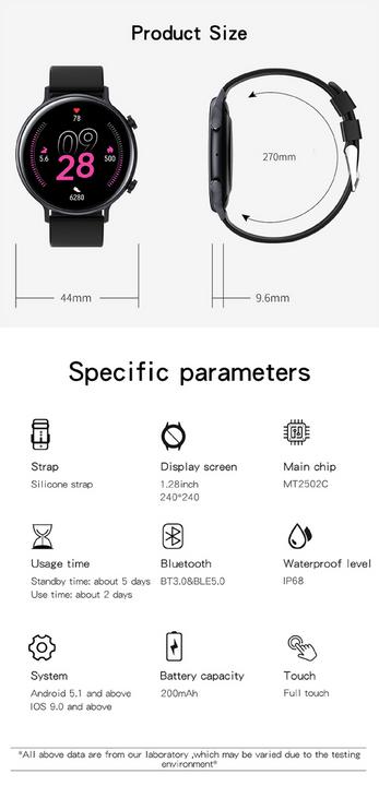 Produktbild Shenzhen Smartwatch (44 mm)