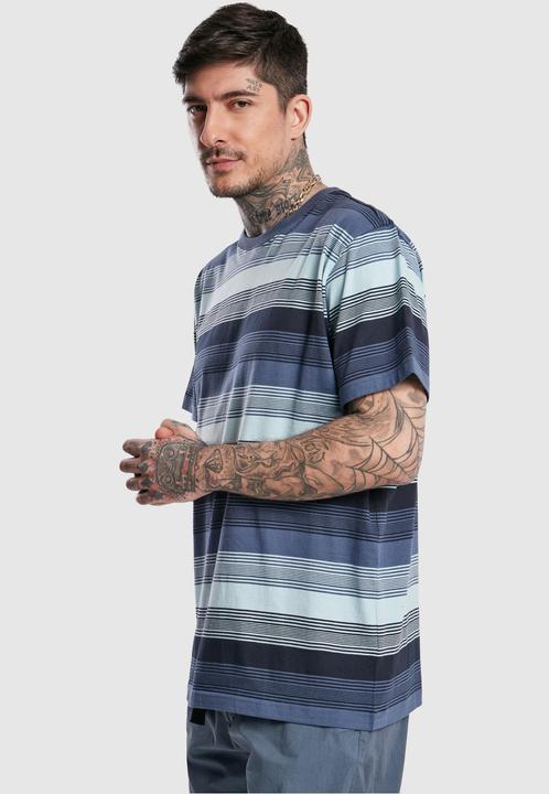 Immagine prodotto Urban Classics Tee a strisce dell'alba tinta in filo (S)