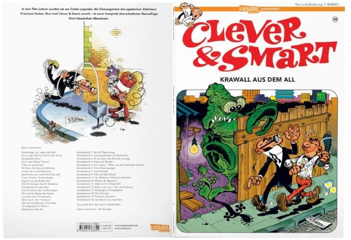 Produktbild Clever und Smart 19: Krawall aus dem All (Deutsch, André Höchemer, Francisco Ibáñez, 2023)