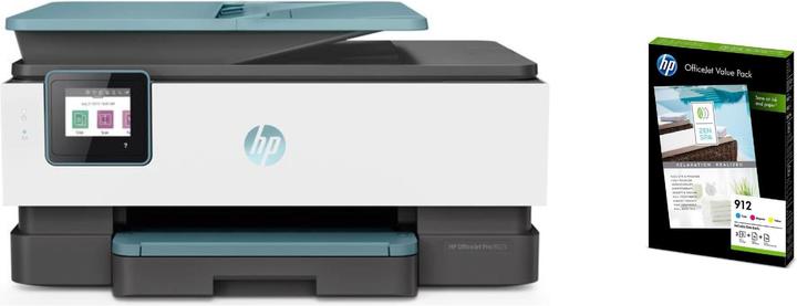 Produktbild HP OfficeJet Pro 8025 + Valuepack Nr 912
