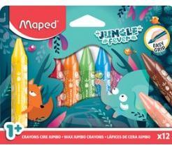 Produktbild Maped Wachsmalstiftetui 12ST mehrfarbig (Mehrfarbig, 12 x)