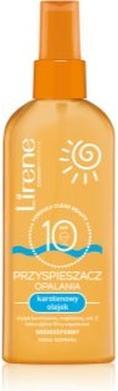 Produktbild Lirene Sun Tanning Accelerator Carotene Essential Oil Spf10 150Ml (Bis SPF 10, 150 ml)