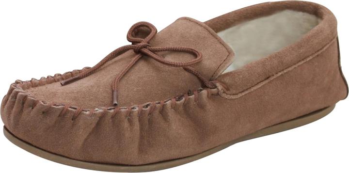 Eastern Counties Leather Moccasins mit harter Sohle