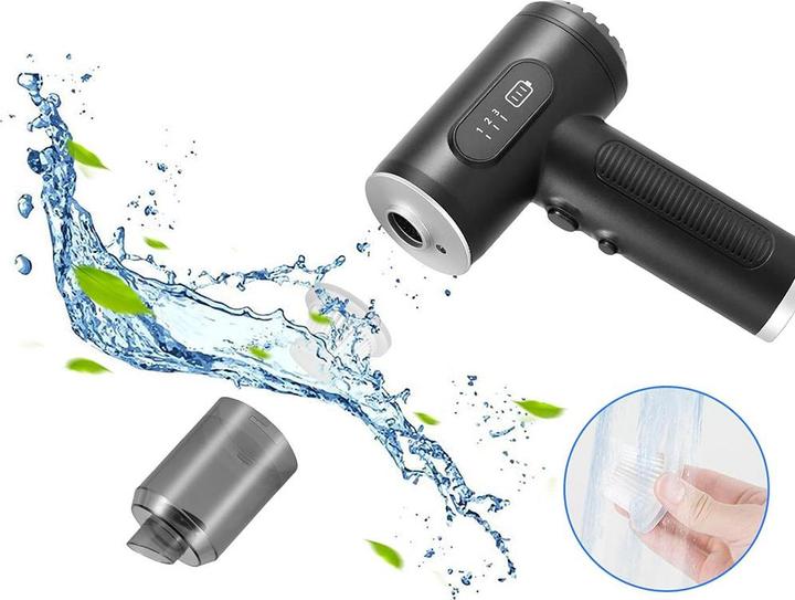 Produktbild Werkstein Elektrische Luftpumpe 6000mAh, USB, Handstaubsauger, Multifunktionsgebläse (Akkubetrieb)