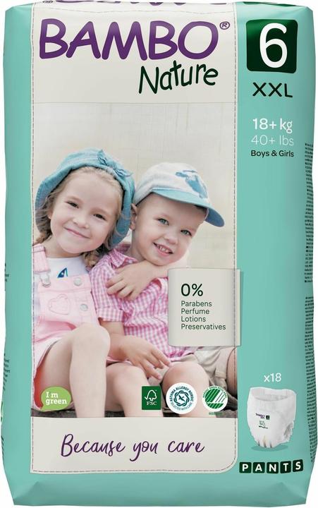 Produktbild Bambo Trainingswindeln (Gr. 6, Tragepack, 18 Stück)