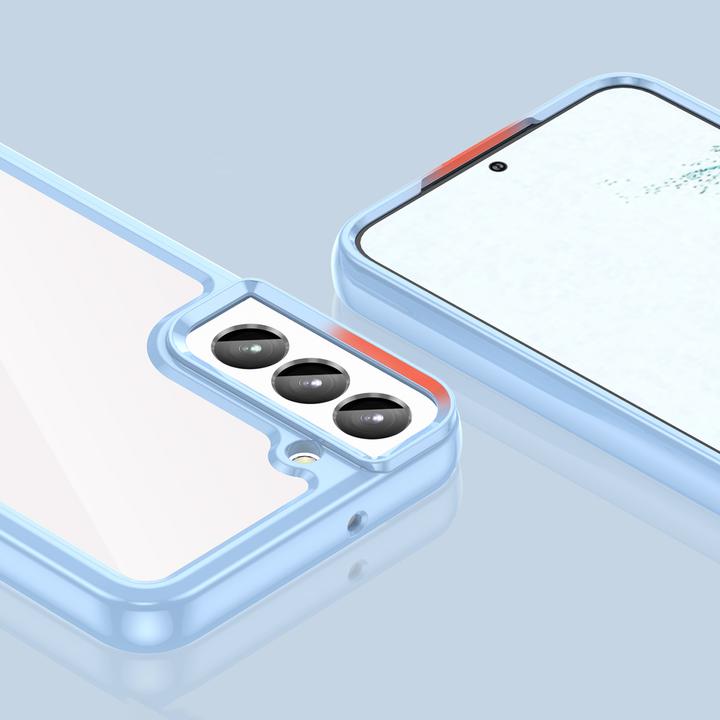 Immagine prodotto Hurtel Custodia Outer Space per Samsung Galaxy S23 cover con cornice flessibile blu (Samsung Galaxy S23+)