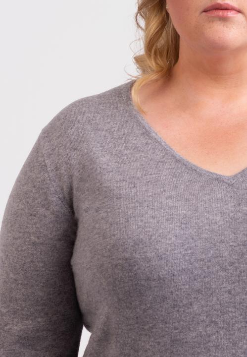 Produktbild Cash-Mere Kaschmir V-Ausschnitt Pullover (4XL)