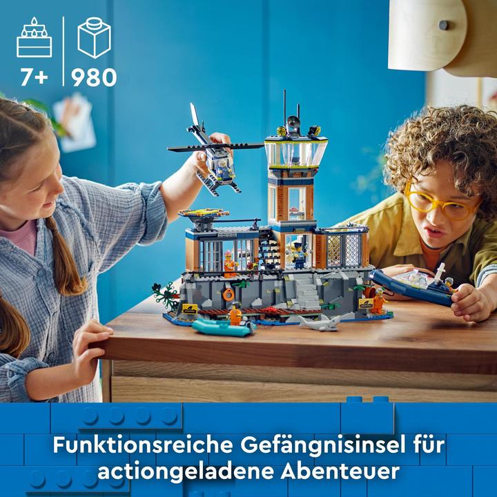 Productafbeelding LEGO 60419 Politiebureau op Gevangeniseiland (60419, LEGO Stad)