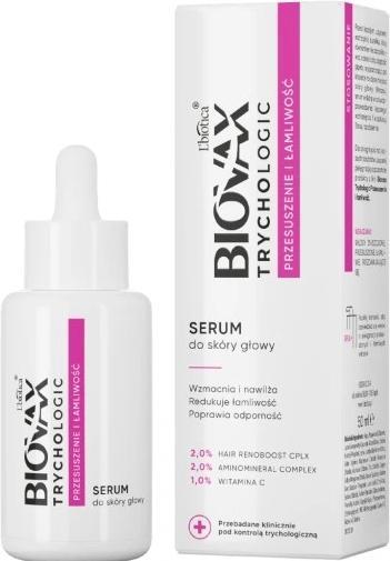 Actual product image L´Biotica Biovax Trichologic oily and brittle scalp serum, 50 ml (50 ml)