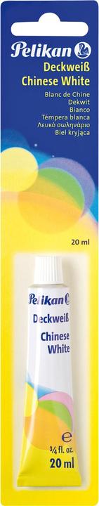 Actual product image Pelikan Opaque white 732 (Chinese White, 20 ml)