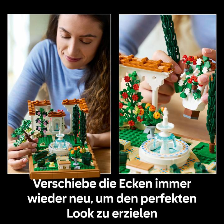 Actual product image LEGO Springbrunnen Garten (10359, LEGO Icons)