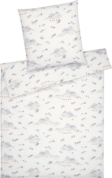 Produktbild Elegante Wintersause (Bettwäsche Set, 160x210 cm + 65x100 cm)