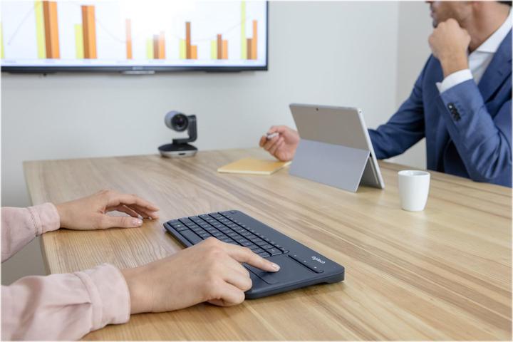 Produktbild Logitech K400 Plus (DE, Kabellos)