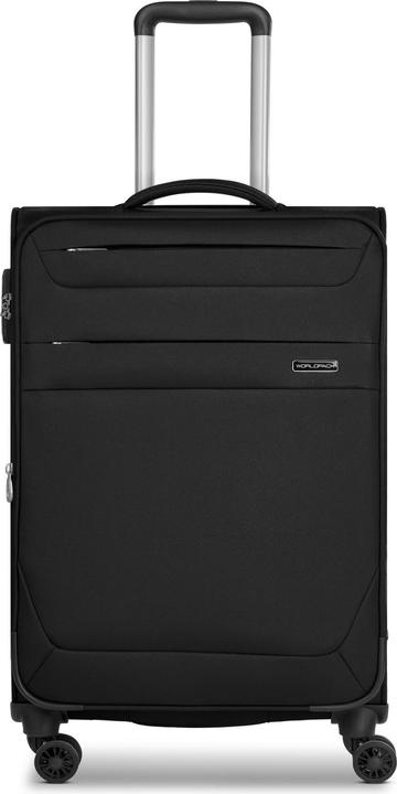 Worldpack Chicago 4 Rollen Trolley M 67 cm mit Dehnfalte (65 l, M (50 - 90l))
