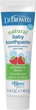 Immagine prodotto Dr. Brown's Dentifricio per bambini al gusto di fragola 40g