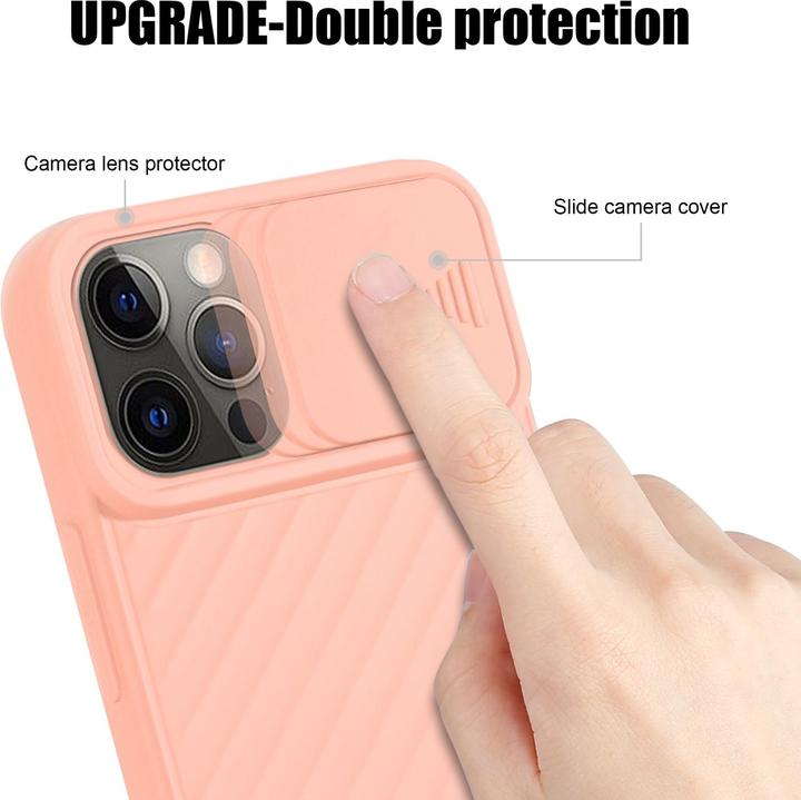 Image du produit Cadorabo Couverture TPU avec protection pour appareil photo (Apple iPhone 12 Pro Max)
