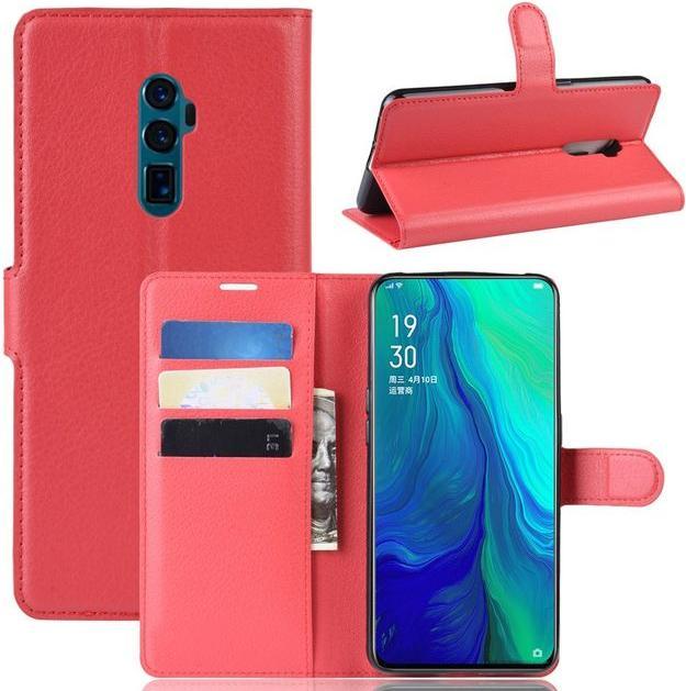 Immagine prodotto MU Classic Serie di copertine per libri in pelle Litchi (Oppo Reno 10x Zoom, Oppo Reno 5G)