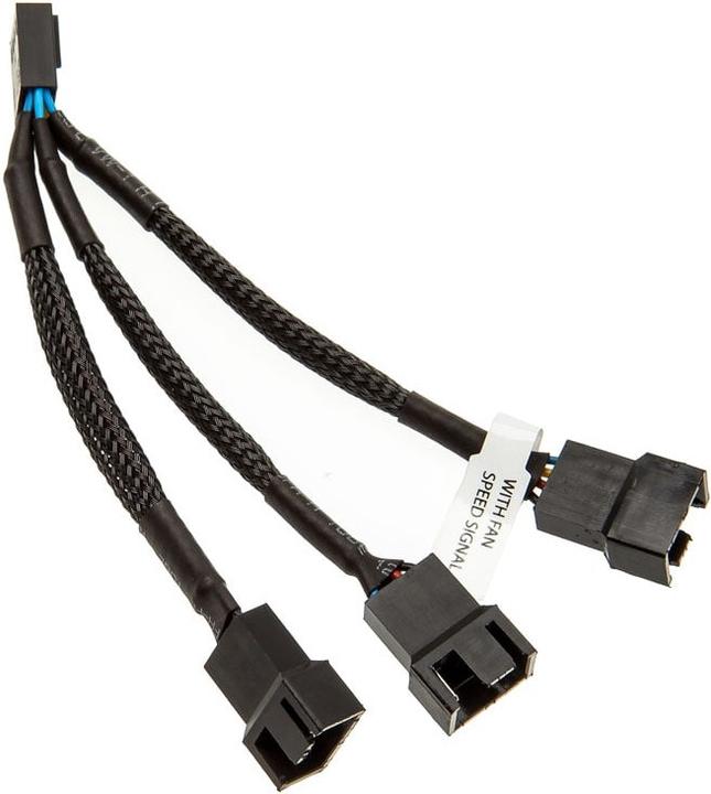 Produktbild EKWB EK-Cable Y-Weiche für 3x 4-Pin-PWM-Lüfter