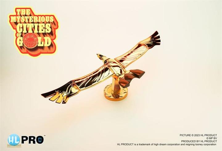 Image du produit HL Pro Les Mystérieuses Cités d'Or Figurine Diecast Metaltech 07S Le condor doré 17 cm