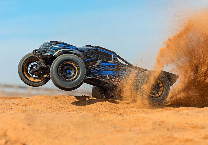 Immagine prodotto Traxxas Xrt Ultimate 4x4 Vxl Blue 1/7 Race-Truck Rtr Brushless Senza Batteria E Caricatore (V Limitata) (RTR pronto all'uso)