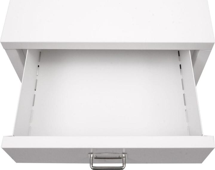 Image du produit Mendler Caisson roulant HWC-L49, métal 75x40x41cm 5 tiroirs, blanc