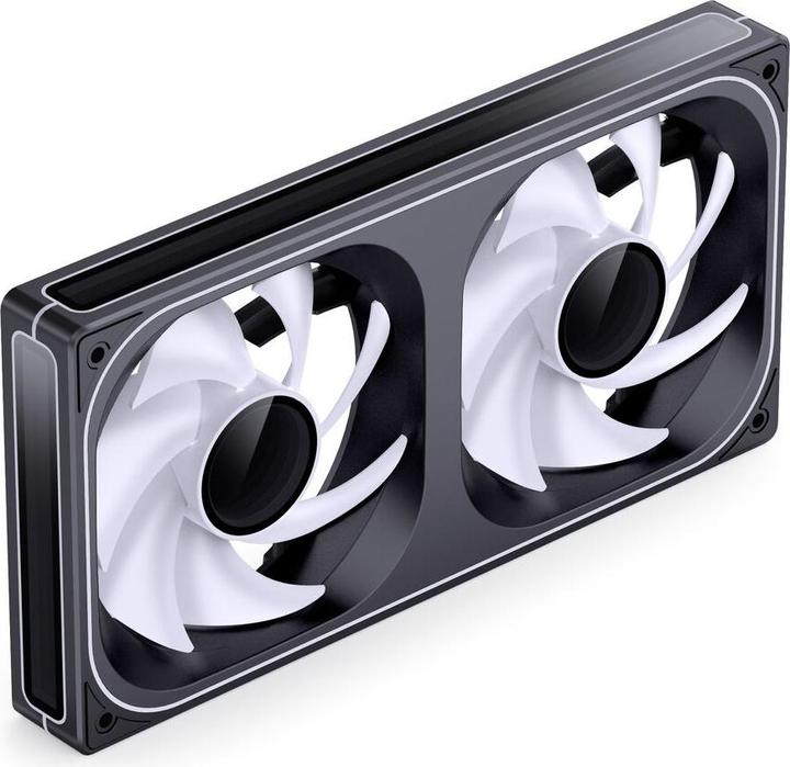 Produktbild Jonsbo ZB-240 Infinity Mirror ARGB PWM Lüfter - 240mm, schwarz (240 mm)