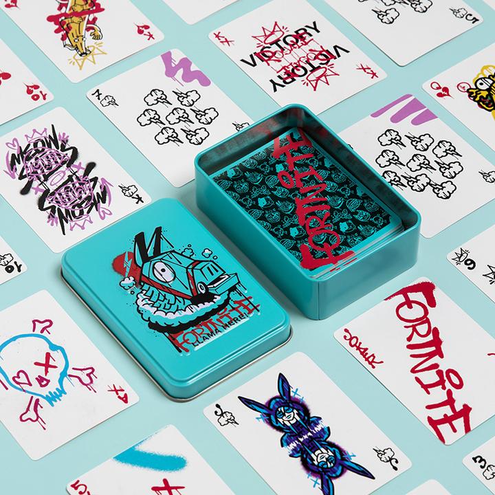Image du produit Paladone Products Fortnite Playing Cards in Tin