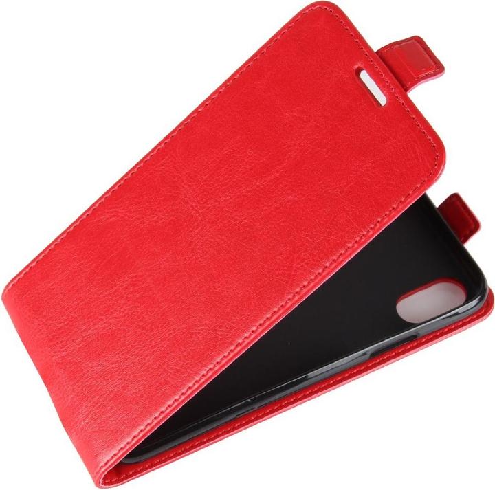 Actual product image Cover-Discount Leather flip case with photo pocket vertical (Apple iPhone X, Apple iPhone XS)