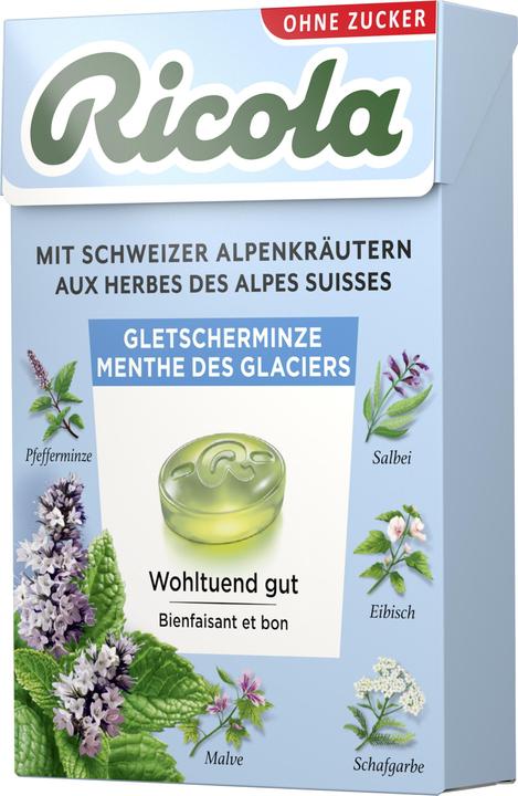 Produktbild Ricola Gletscherminze Bonbons ohne Zucker Box (1 Stk., 50 g)